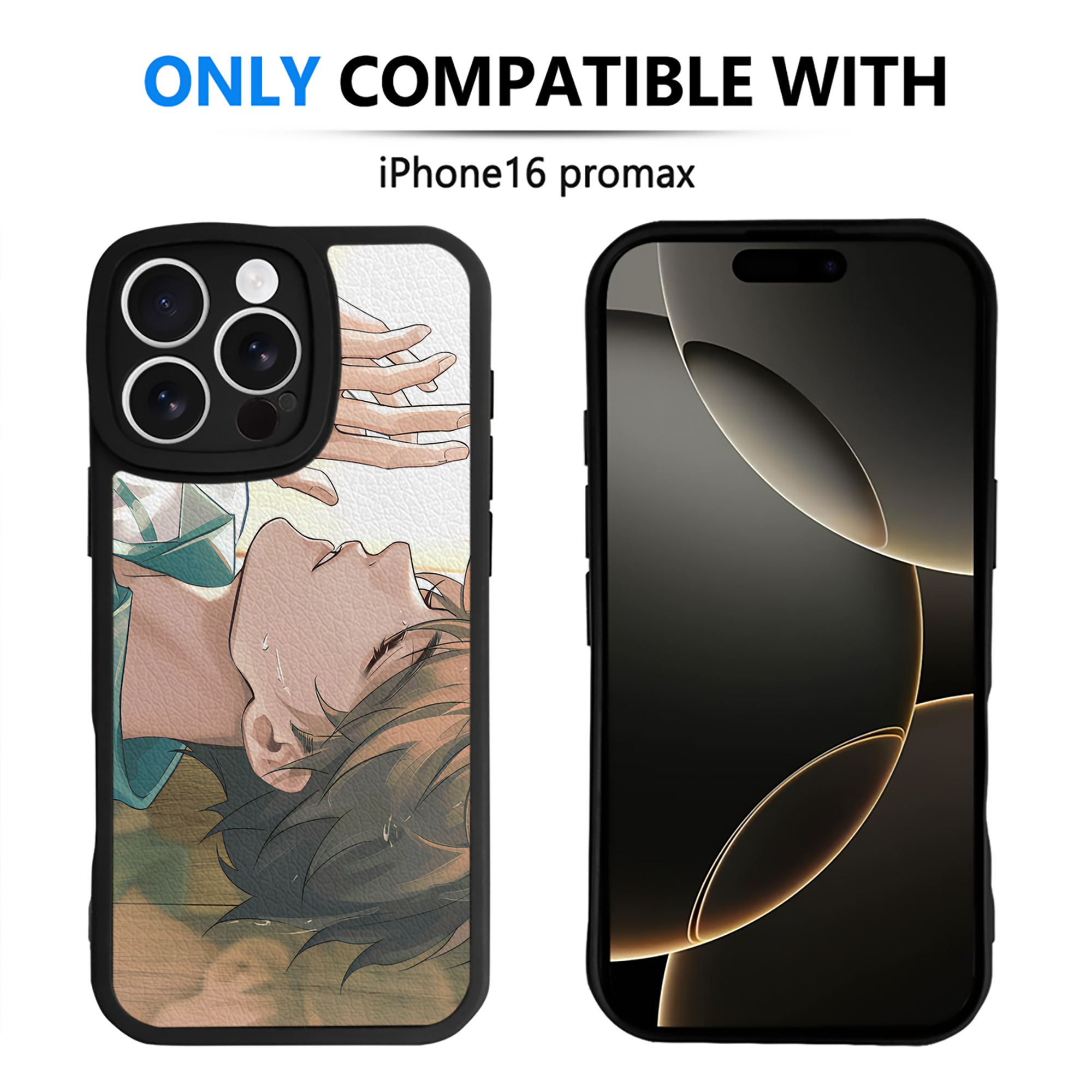 （画像用） ハイキュー!! Haikyu!! 【iPhone 16シリーズ対応】シリコンスマホケース（レザー調） 材質：シリコン
